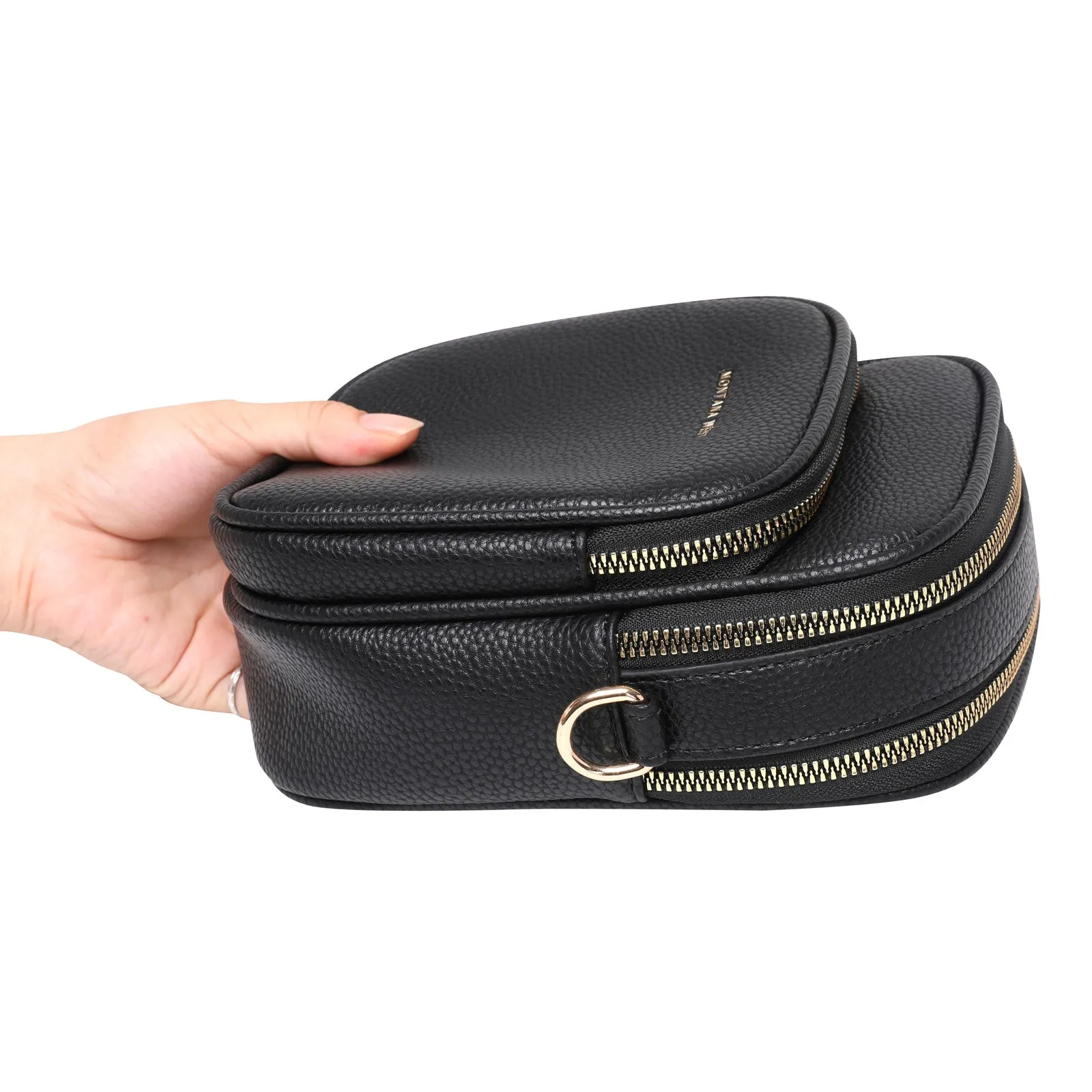 MWC-023 Montana West Shoulder/Crossbody Bag Black