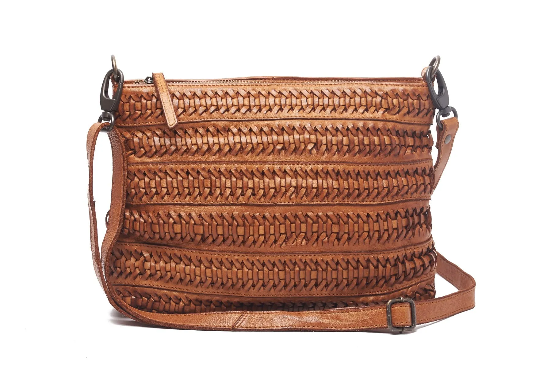 Oran Clara Woven Leather Shoulder Bag  RH-41309