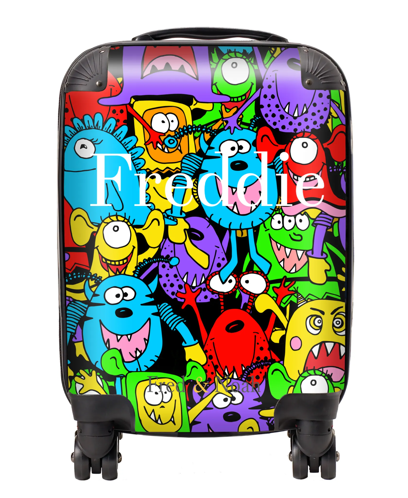 Personalised Mega Monsters Suitcase