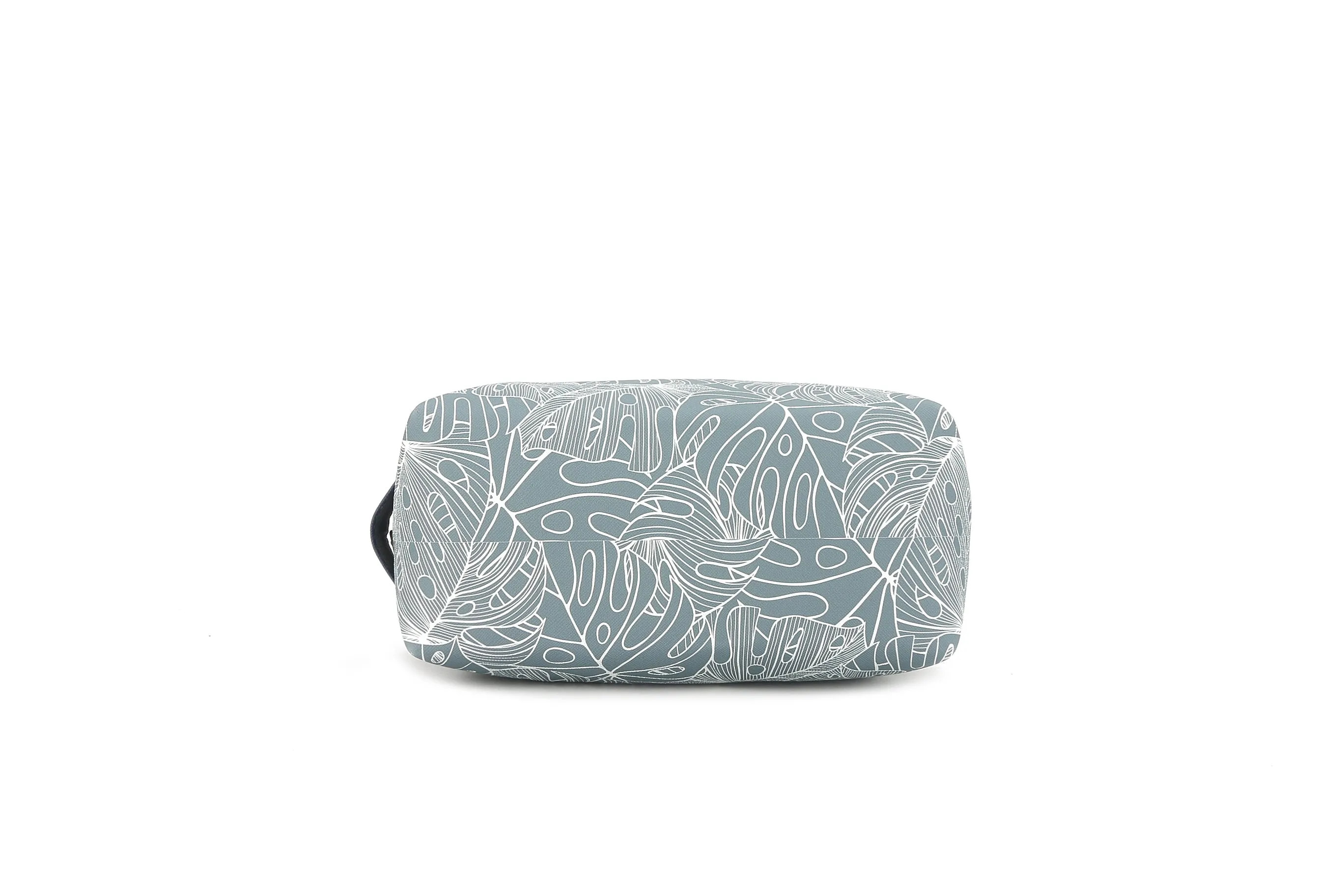 Pouch Cosmetic Monstera Lines Grey