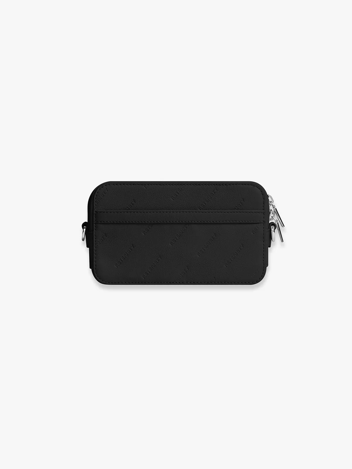 RETERNITY MONOGRAM SHOULDER BAG - BLACK