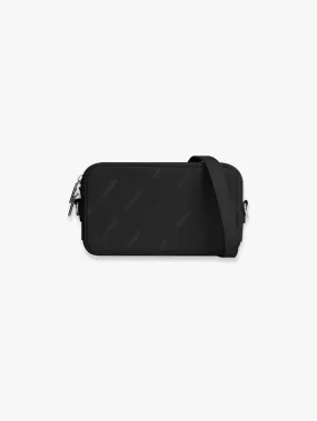 RETERNITY MONOGRAM SHOULDER BAG - BLACK