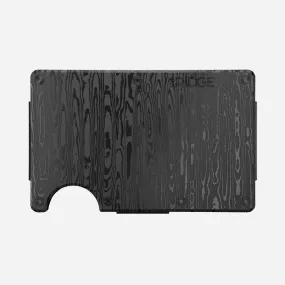 Ridge Wallet - Black Damascus