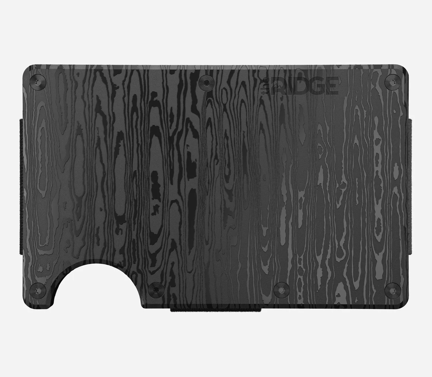 Ridge Wallet - Black Damascus