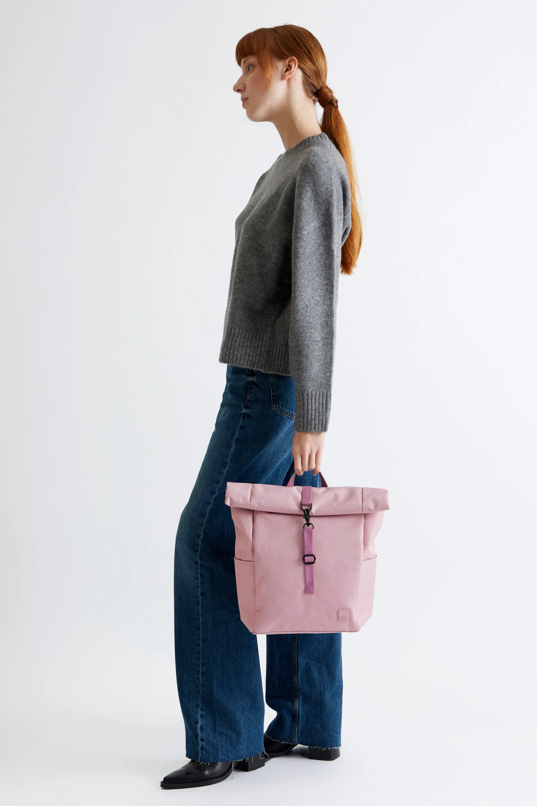 Roll Mini Backpack Mauve