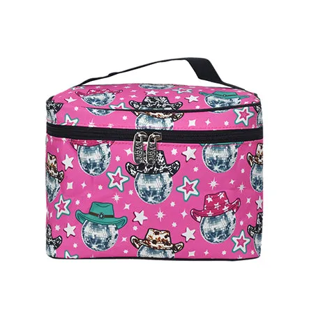 SALE! Disco Cowgirl NGIL Large Top Handle Cosmetic Case