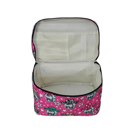 SALE! Disco Cowgirl NGIL Large Top Handle Cosmetic Case