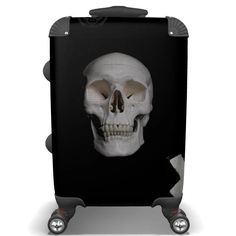 Skull and Cross Suitcase