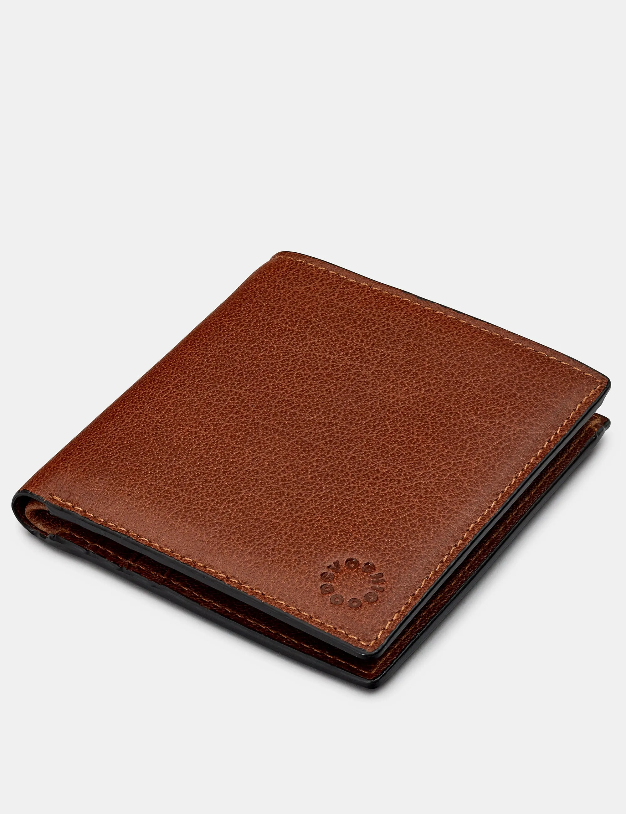 Slim Brown Leather Wallet