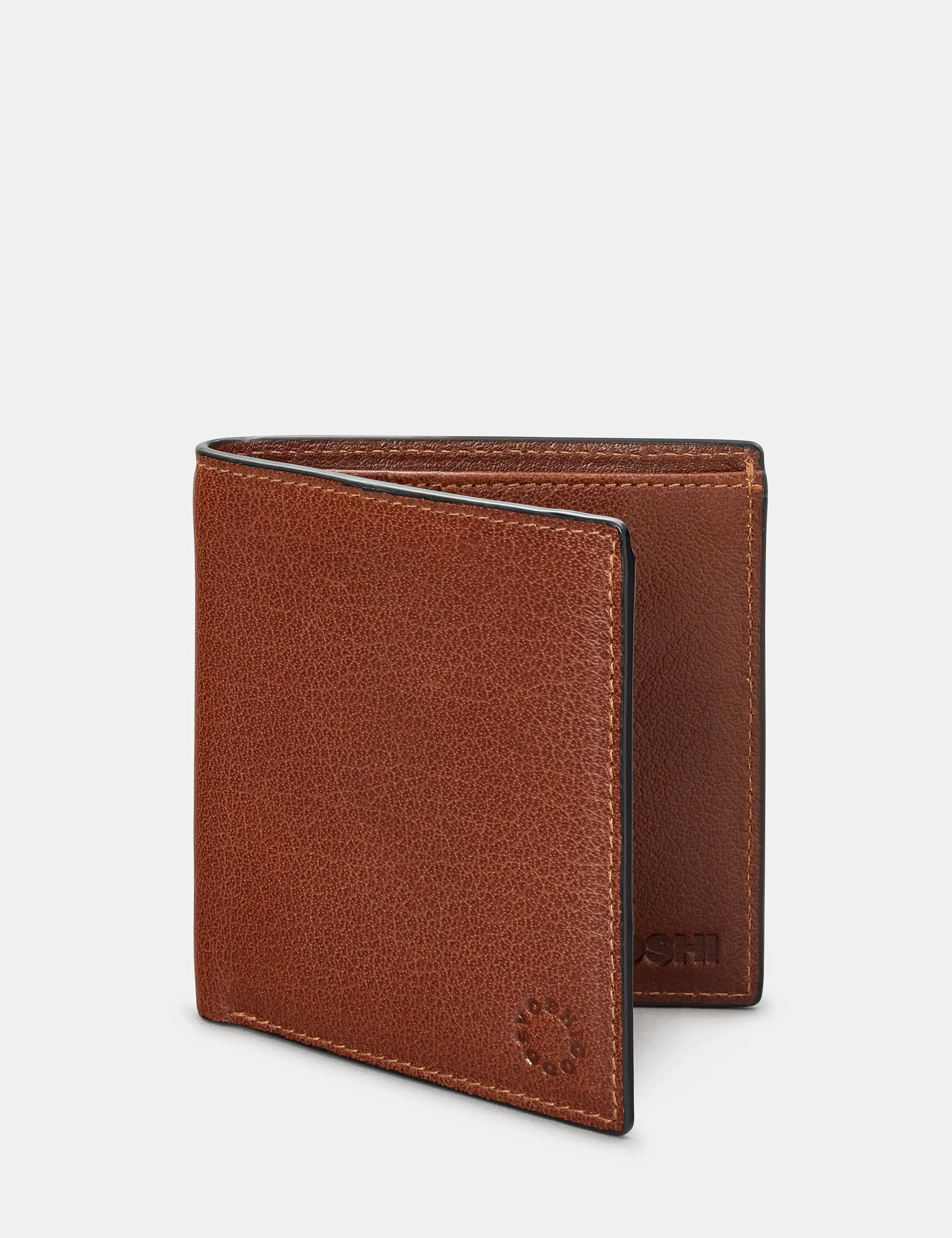 Slim Brown Leather Wallet