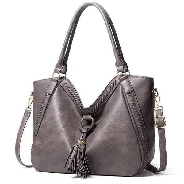 Soft-Surface Vintage Handbag - Single-Shoulder and Crossbody 76907264C