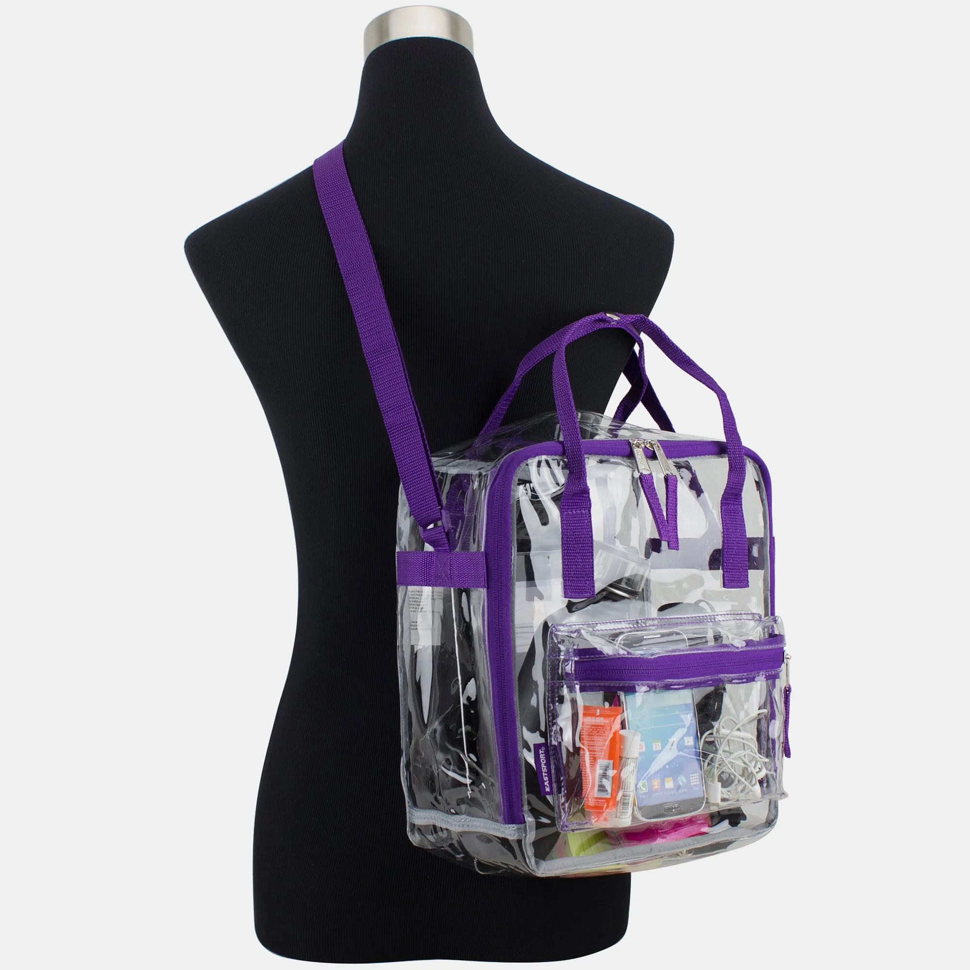 Stadium Approved Clear Shoulder Tote Bag