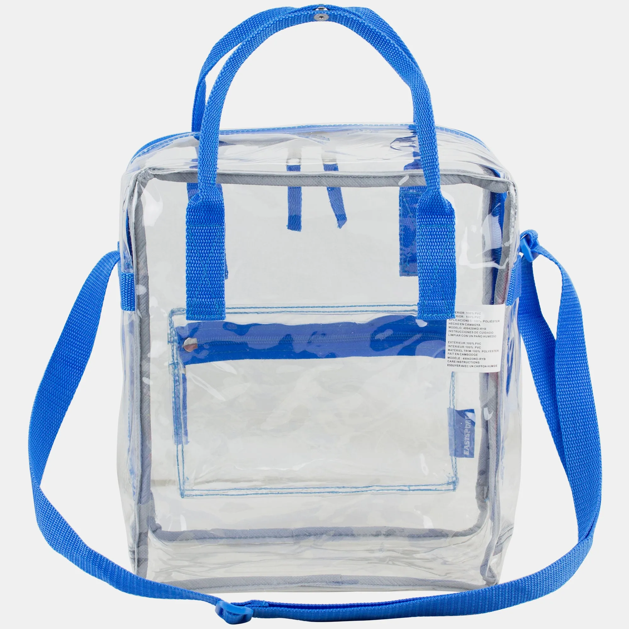 Stadium Approved Clear Shoulder Tote Bag