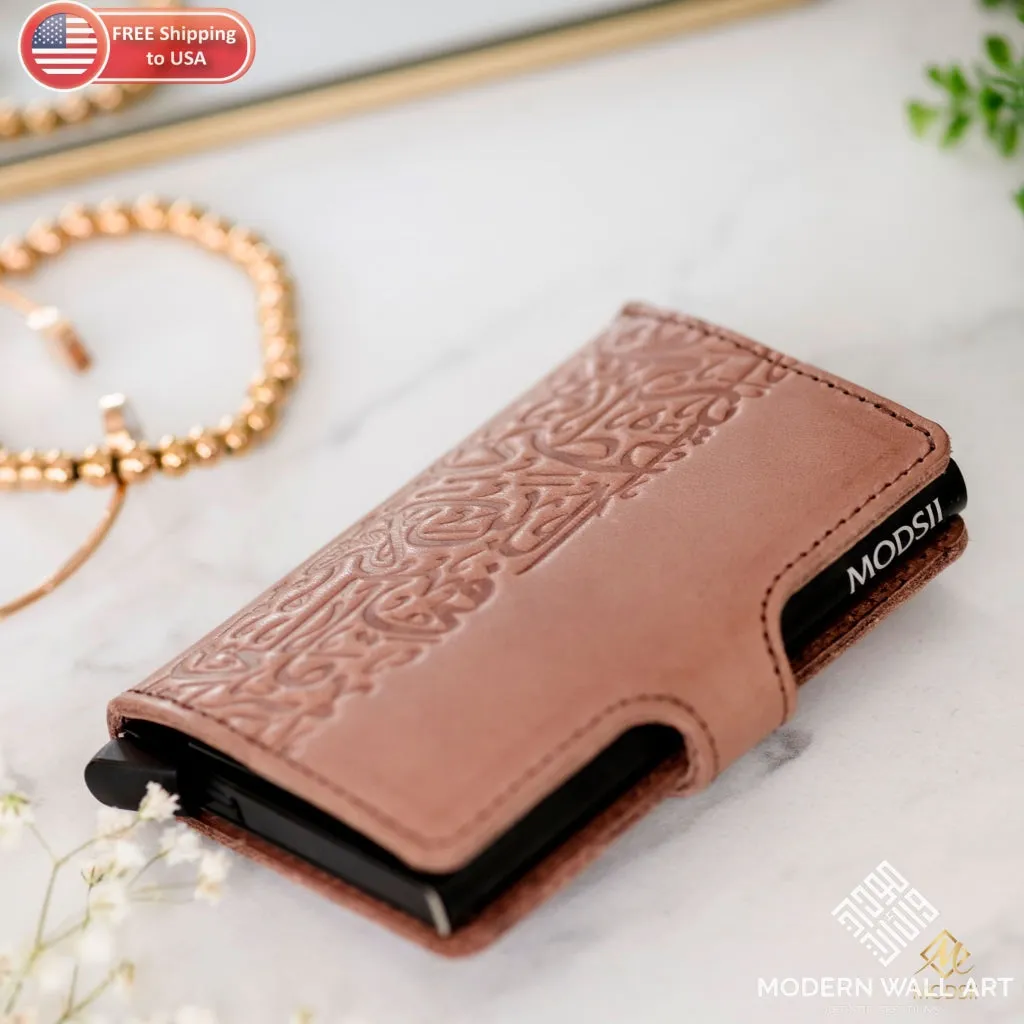 Tawny Brown Leather Wallet