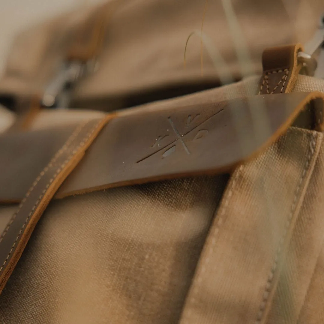 Tay - Canvas Rolltop Backpack