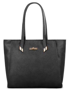 THE CLOWNFISH Belle Series Handbag for Women | Ladies Purse | Handbags | (Black)