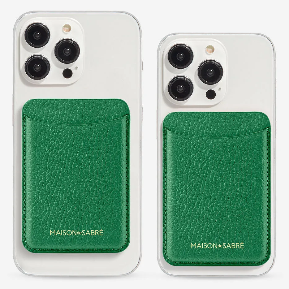 The MagSafe Wallet - Emerald Green