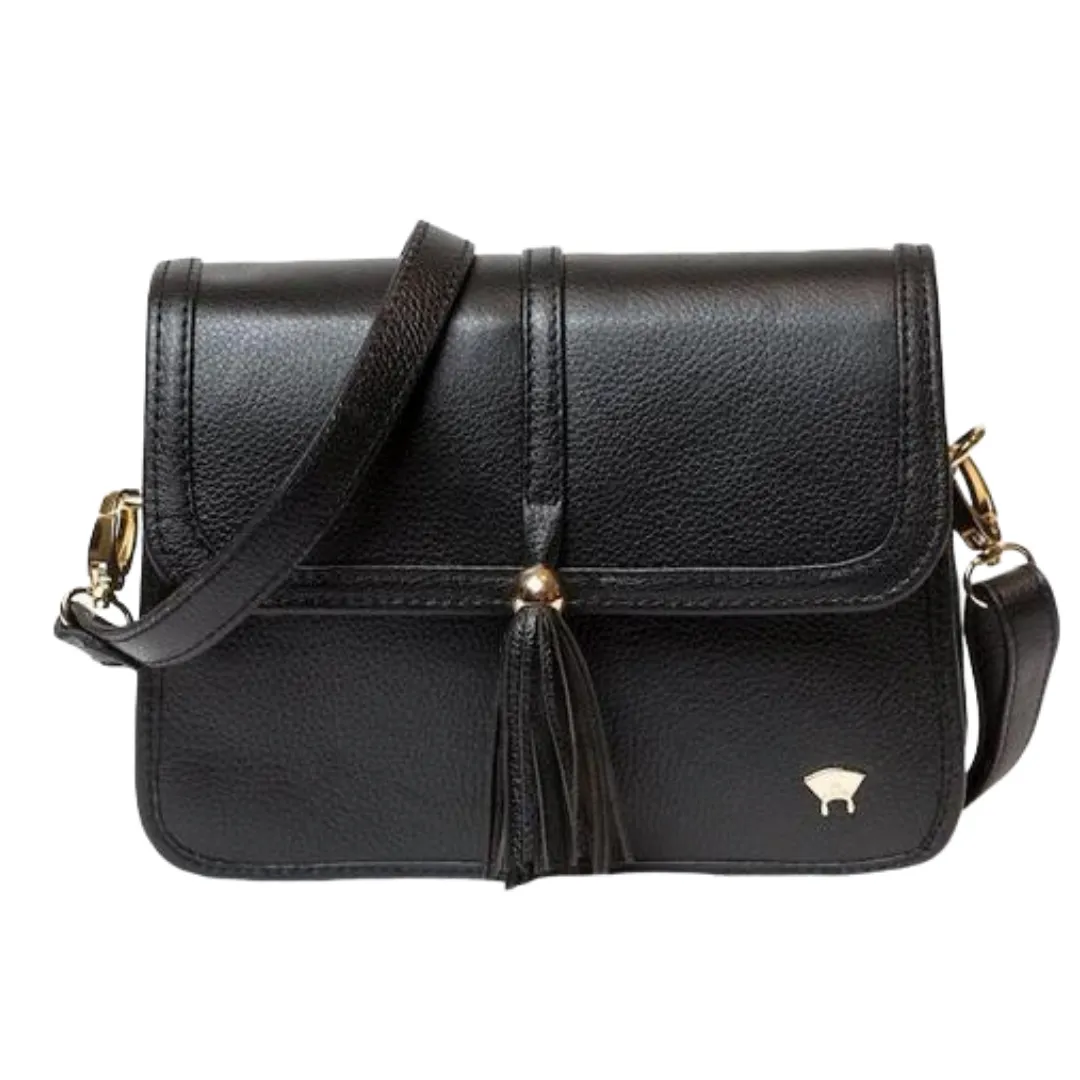 Tola Classic Shoulder Bag - Black