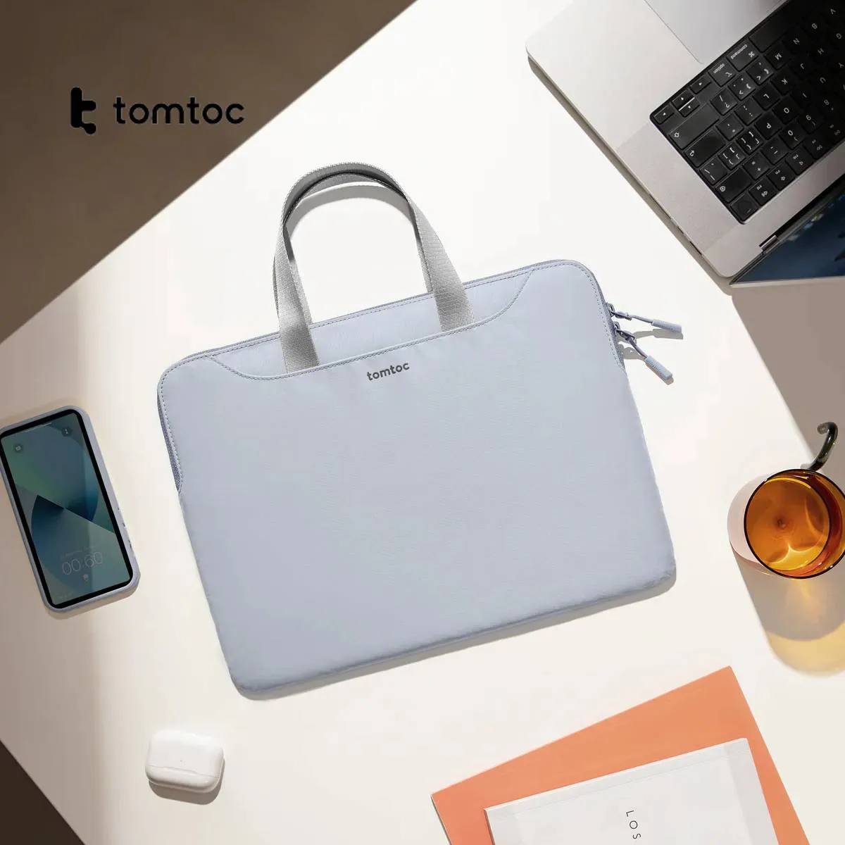 Tomtoc TheHer-A21 Dual-colorLaptop Handbag 13.5"