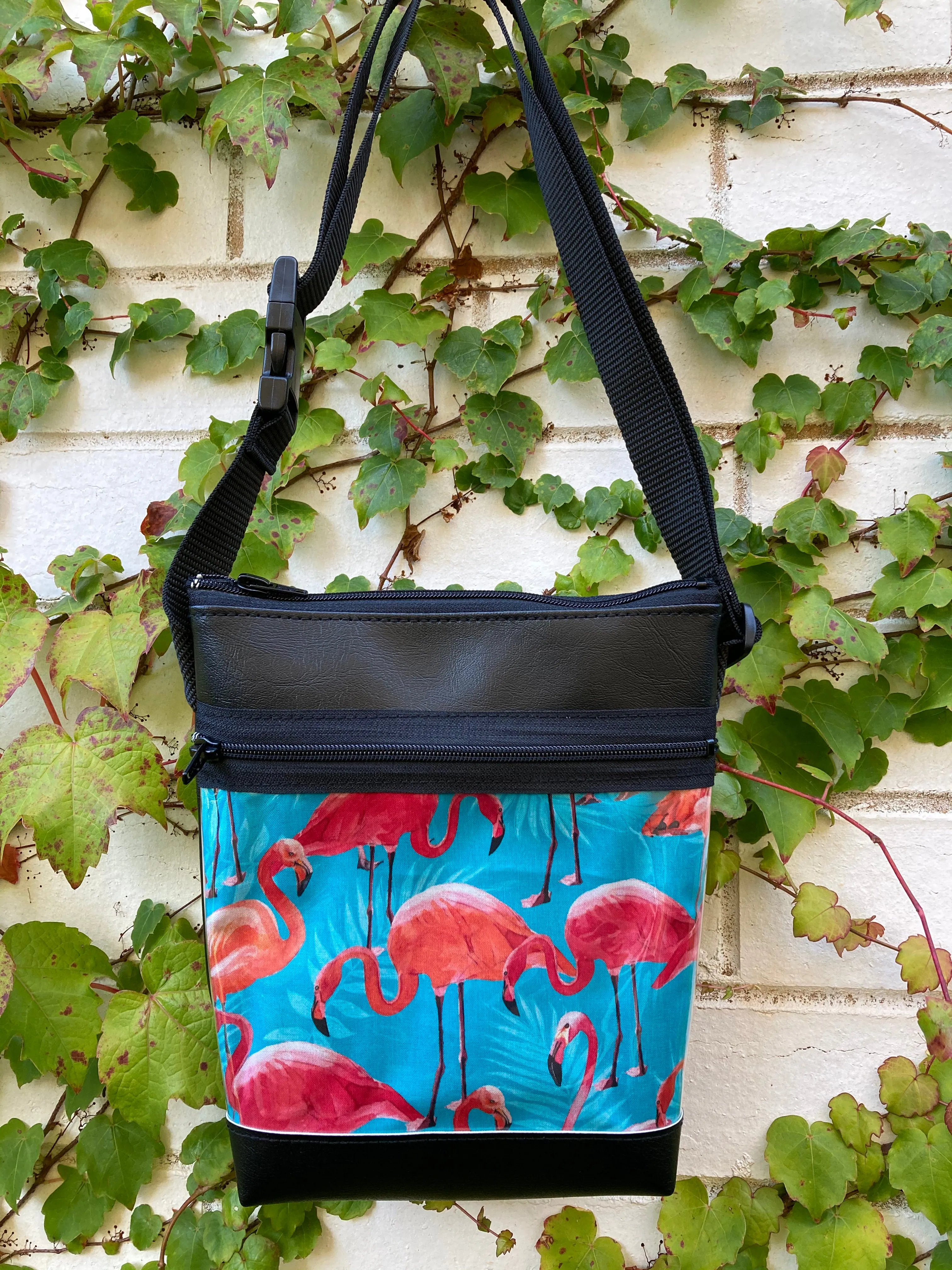 Topsy Bag - Flamingos