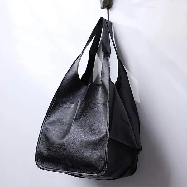 Vintage Simple Soft Leather Shoulder Bag 43580951C