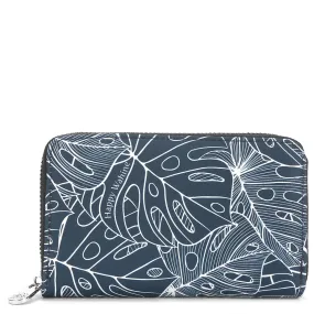 Wallet Chloe Monstera Lines Navy