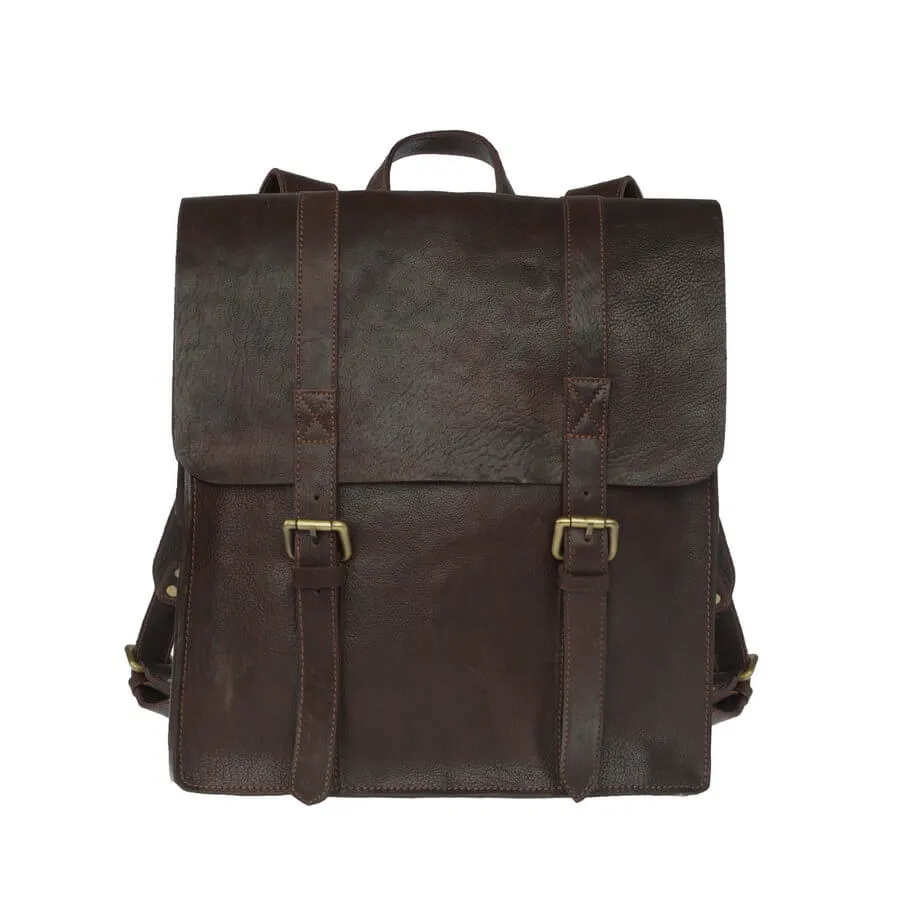 Wandering Soul Leather Backpack