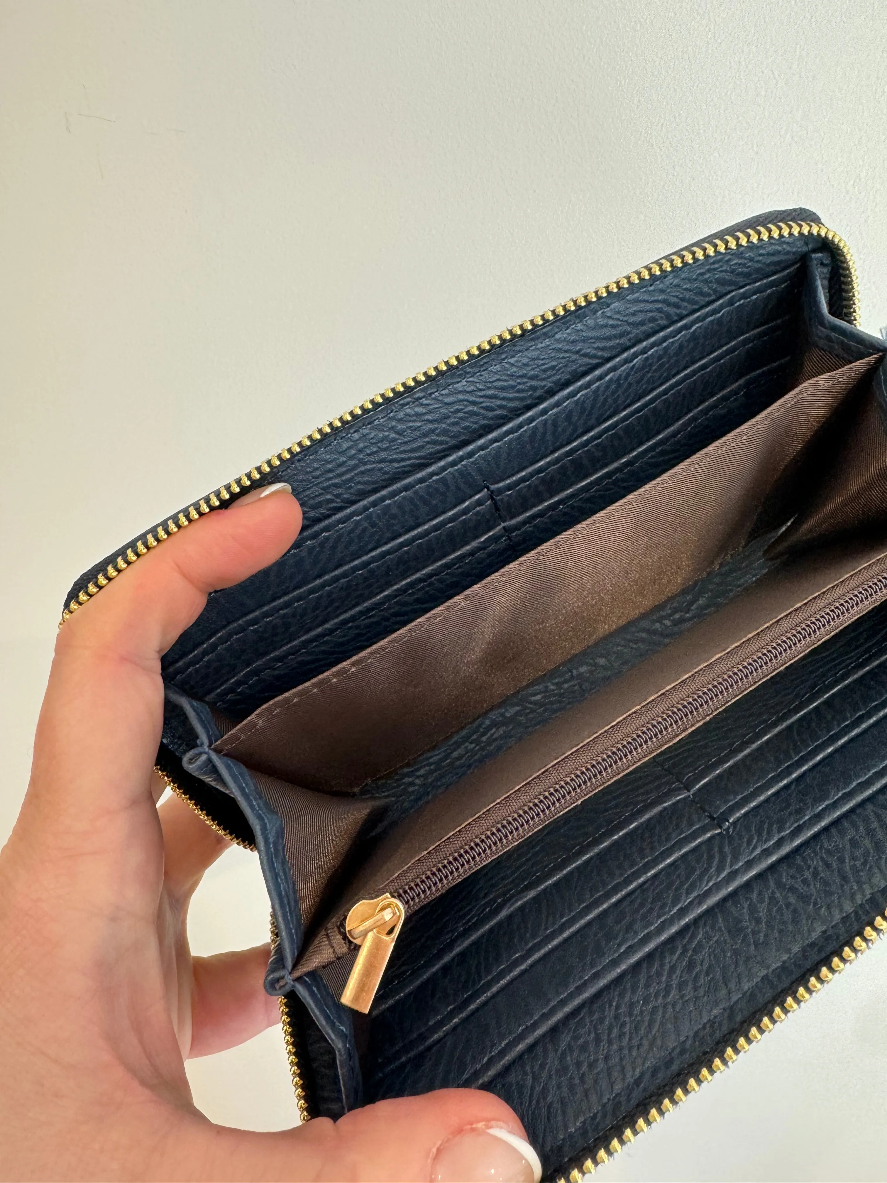 Weavey Wallet - Navy