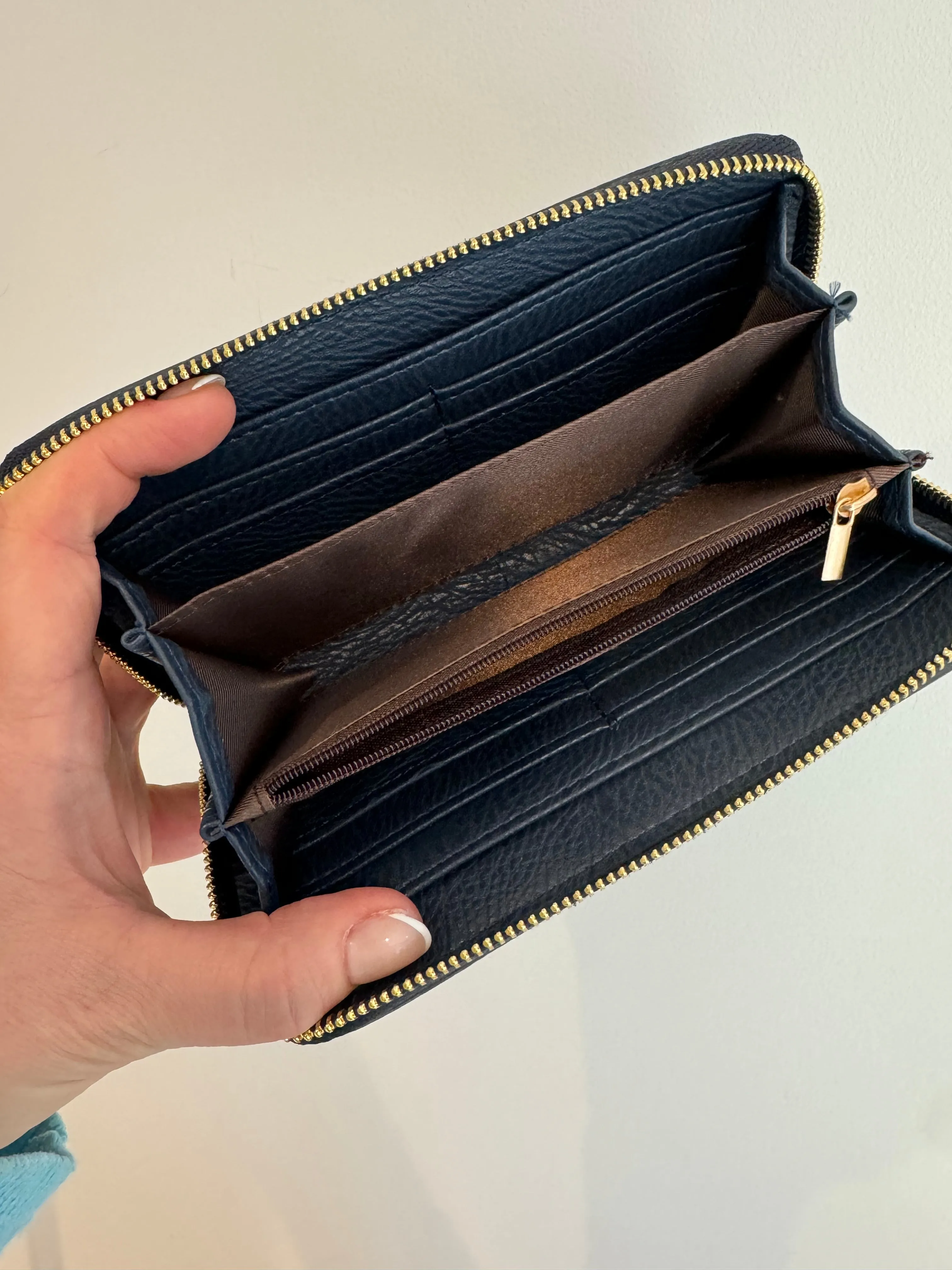 Weavey Wallet - Navy