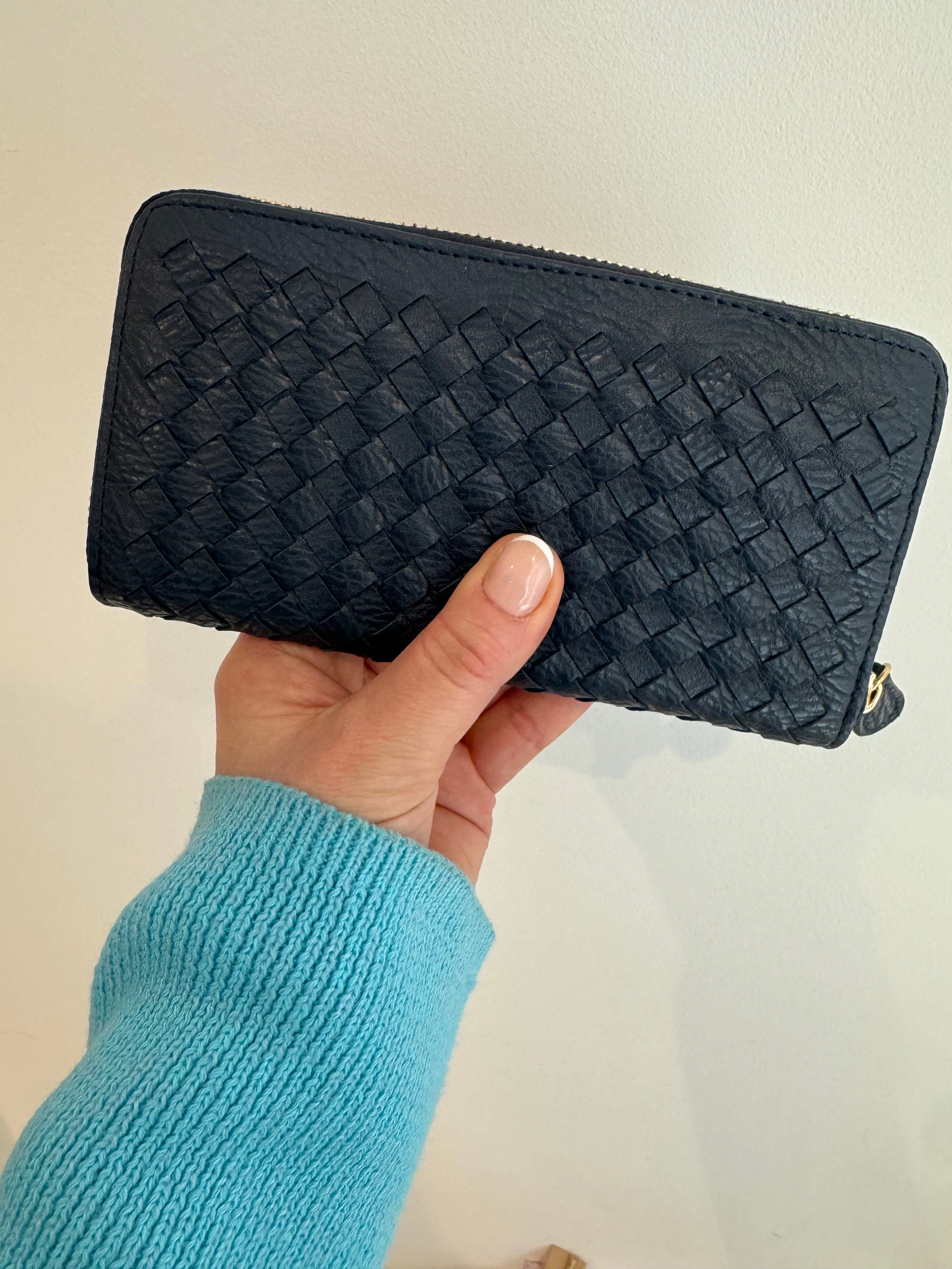 Weavey Wallet - Navy