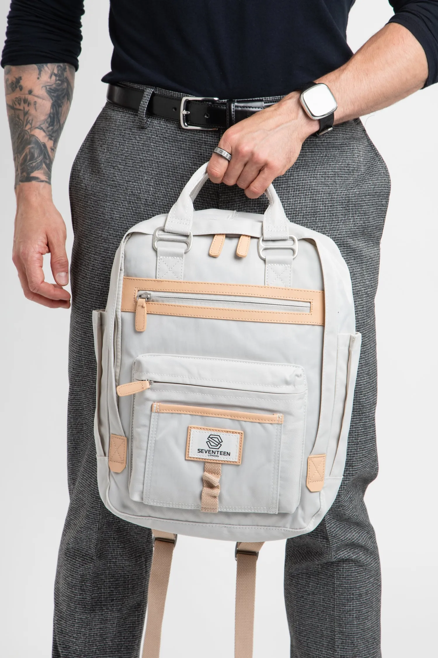 Wimbledon Backpack - Cream