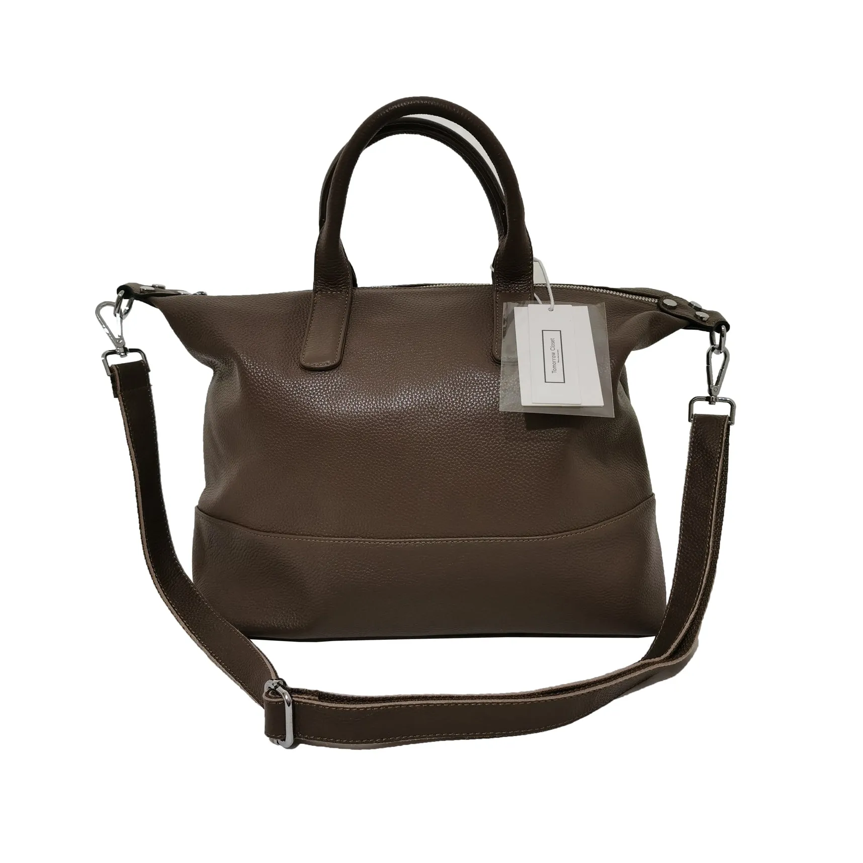 Women's genuine cowhide leather handbag Ellipse V2 design