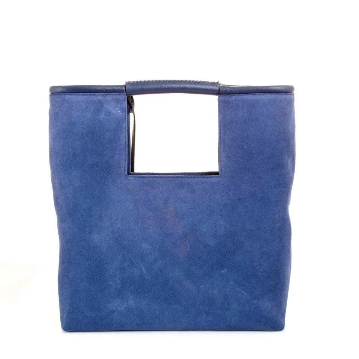 Zeta Suede Leather Large Handbag & Shoulder Bag