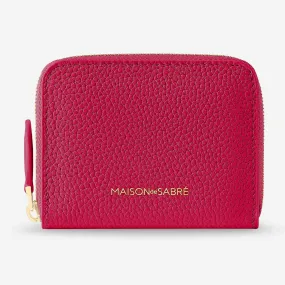 Zipped Wallet - Shibuya Fuchsia